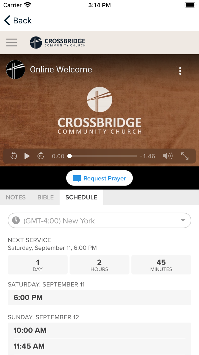 Crossbridge Community App