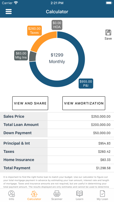 TruLoan App Screenshot