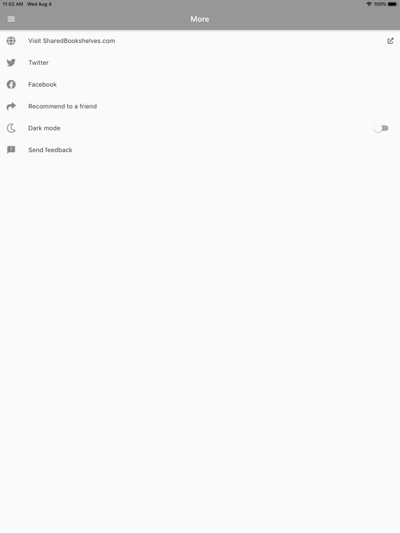Screenshot #6 pour SharedBookshelves