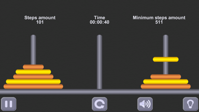 The Tower of Hanoi. (ad-free) Screenshot