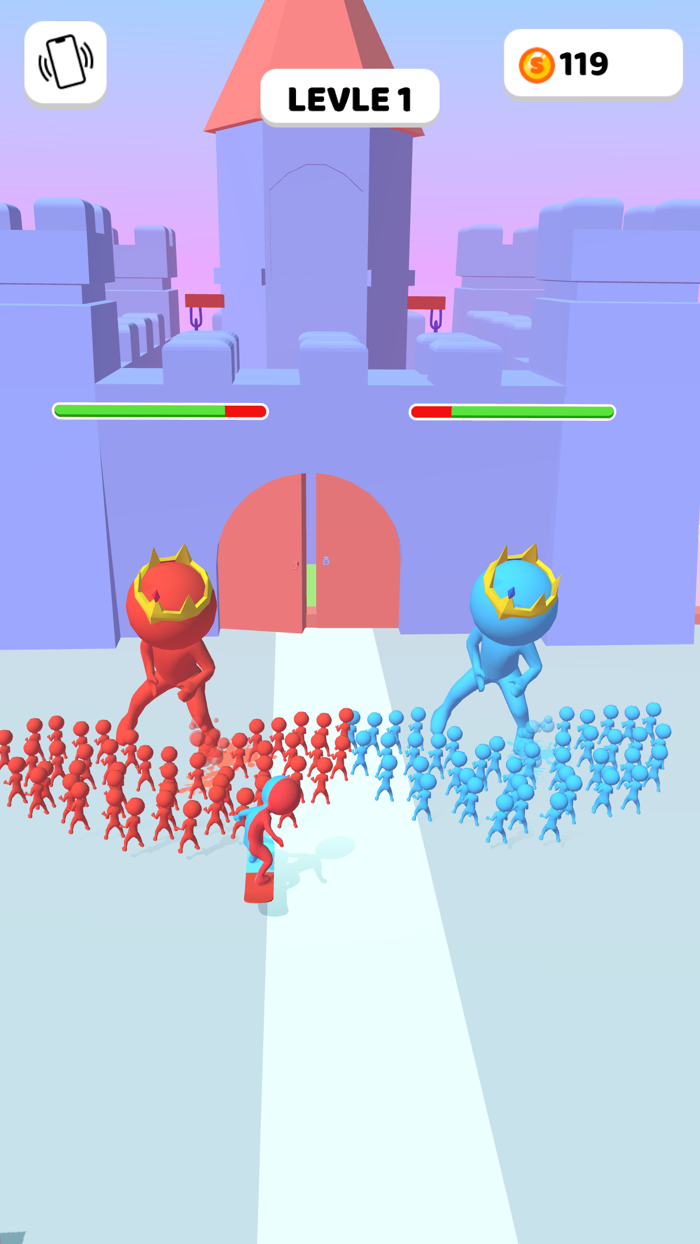 Red and Blue Collected