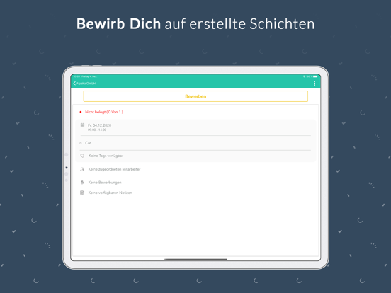 Screenshot #6 pour Plan: Dienstplan