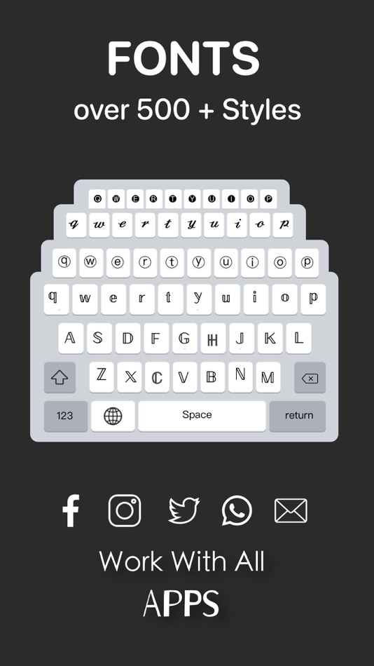 Fonts - keyboard Font Maker - 2.1 - (iOS)