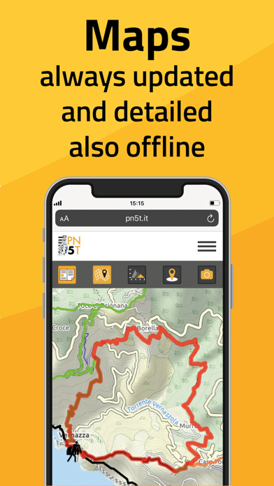 Cinque Terre Hiking Guide Screenshot
