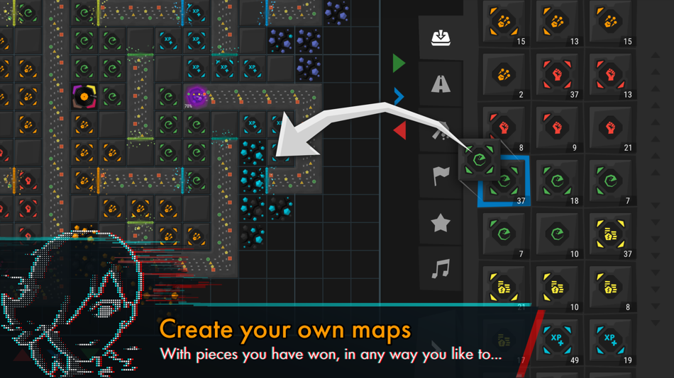 #4. Infinitode 2 (iOS) Podle: Vadym Sakhno