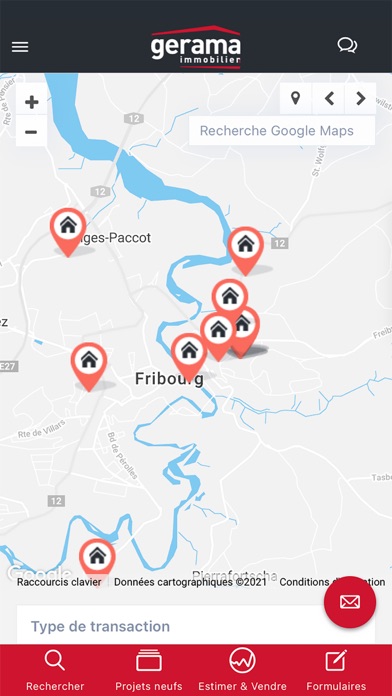 GERAMA Immobilier Screenshot