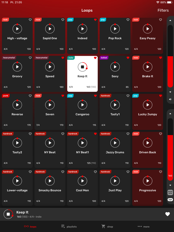 Screenshot #4 pour Drum Loops - Rock Beats