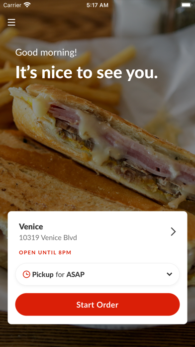 Versailles Restaurant Screenshot