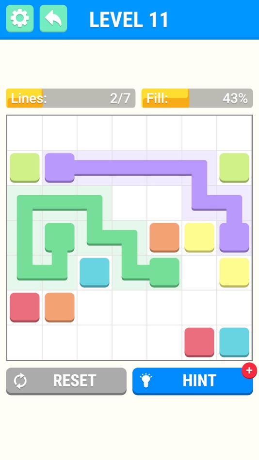 #3. Color Connect Puzzle (iOS) 由: Popborne Inc.
