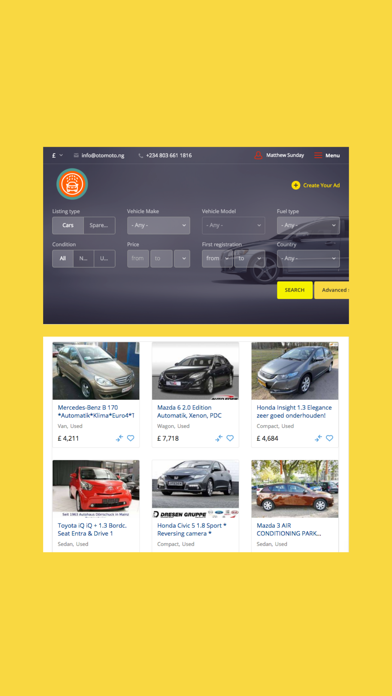 Otomoto.ng Screenshot