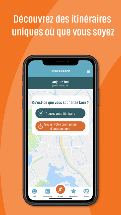 Screenshot #2 pour eRoutes itinéraire Marche Vélo