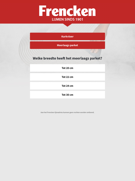 Screenshot #6 pour Frencken Lijmwijzer