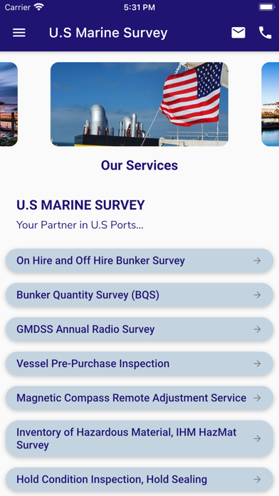 US Marine Survey Screenshot