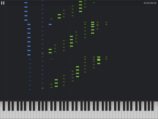 Screenshot #5 pour Piano, with songs