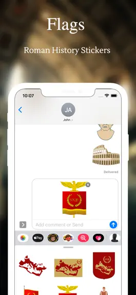 Game screenshot Roman History Stickers hack