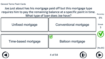 CA Real Estate Exam Flashcards Screenshot