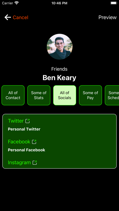 Amend iD Screenshot
