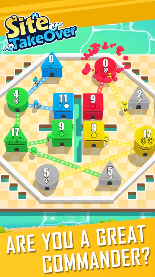 #3. Site Takeover-strategy io game (iOS) 由: HONG KONG YOULOFT TECHNOLOGY LIMITED