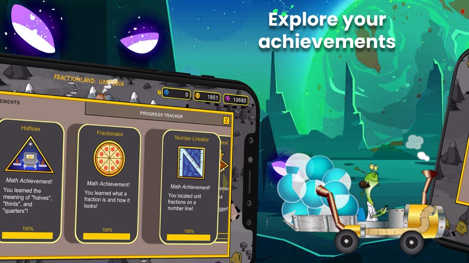 #7. Monsters vs Fractions (iOS) 由: SMART Technologies