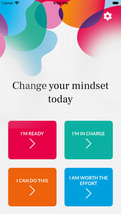 Piece of Mind App Screenshot