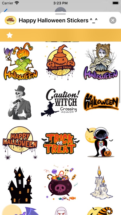 Happy Halloween Stickers ^_^