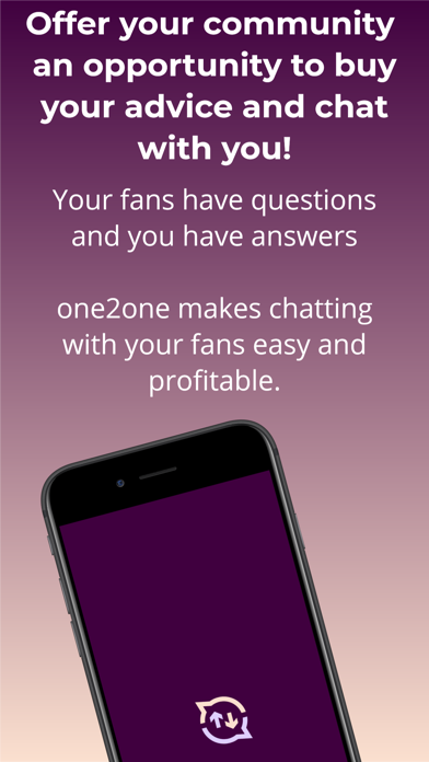 influencer one2one Screenshot