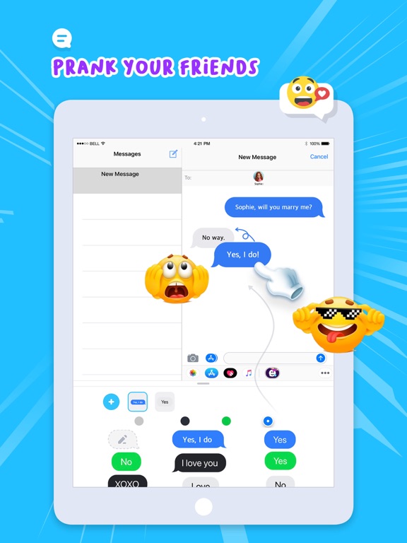 Screenshot #5 pour Fancy Stickers - Sticker Maker