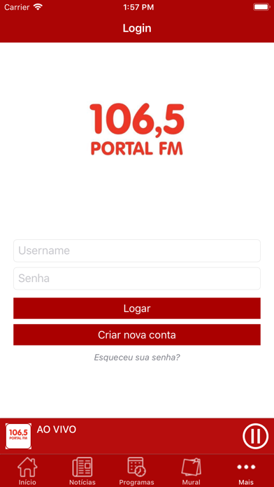 Rádio Portal FM – Extrema Screenshot