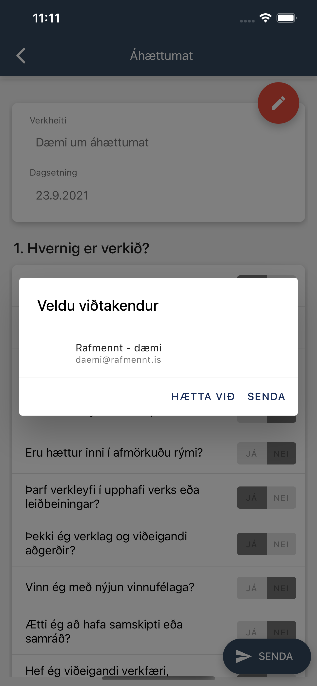 Rafmennt Safety