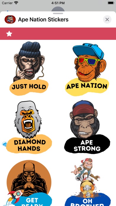 Ape Nation Stickers Screenshot