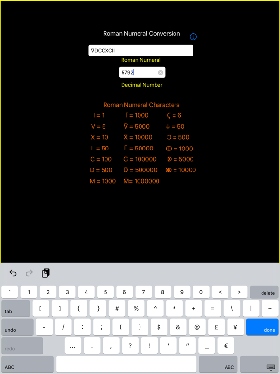 Screenshot #5 pour Roman Numeral Conversion