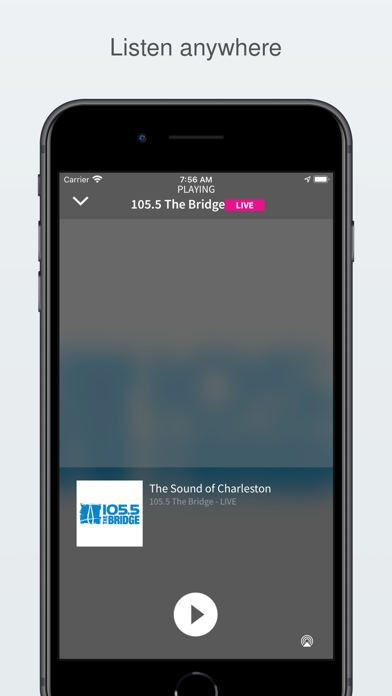 The Bridge 105.5 FM Screenshot