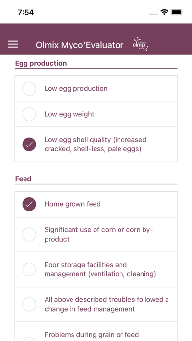 Myco’Evaluator Screenshot