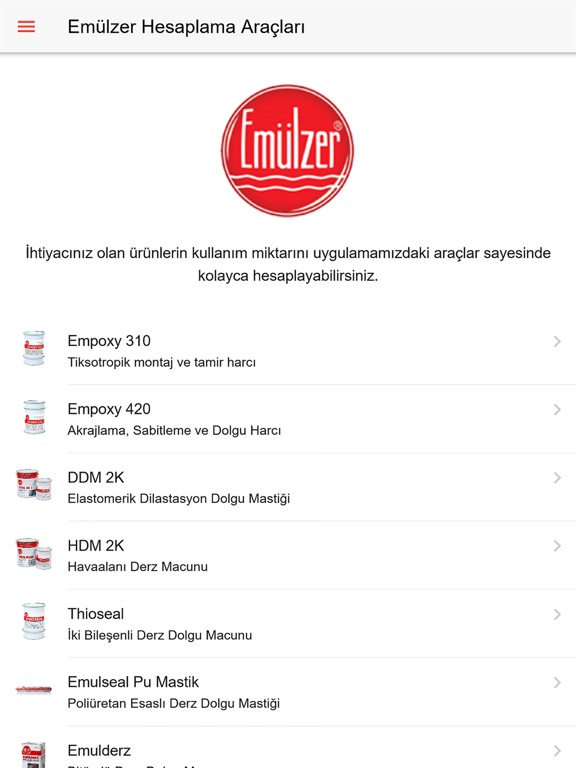 Screenshot #4 pour Emülzer Hesaplama Araçları