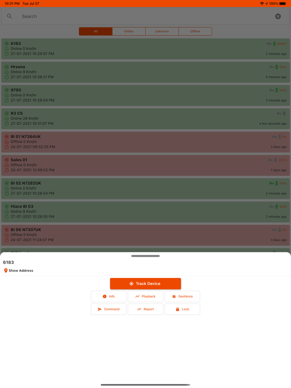 Screenshot #6 pour SGI Tracking