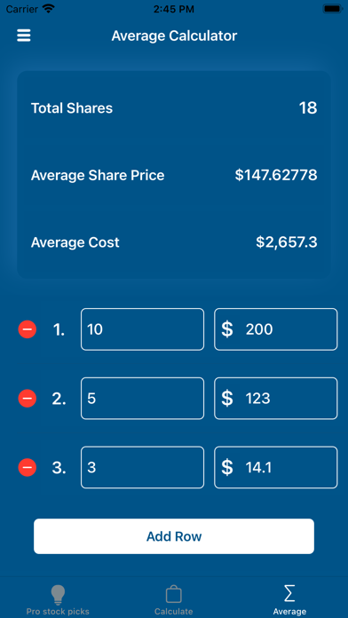 Stock Calculator Proのおすすめ画像2