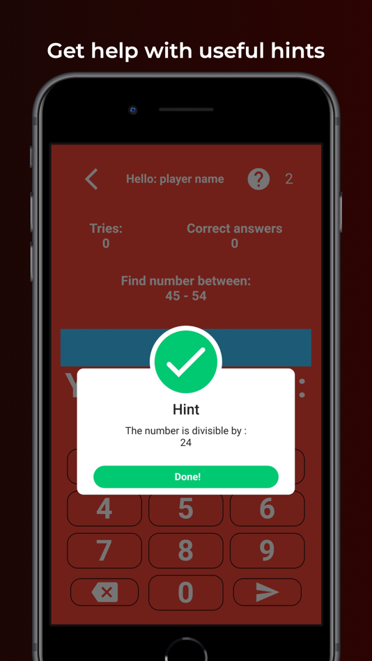 #3. Guess The Mystery Number (iOS) 由: Mohamad Hassan Hijab