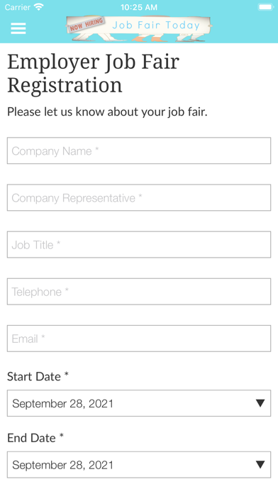 JobFairToday Screenshot
