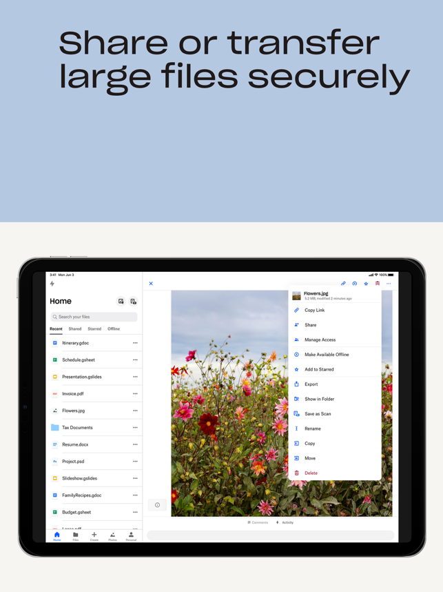 ‎Dropbox: Secure Cloud Storage Screenshot