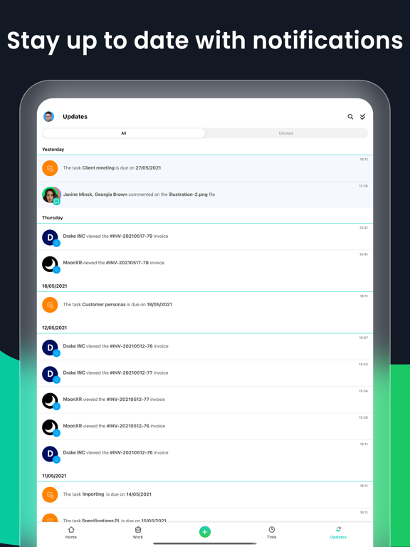 Paymo Project Management iPad screenshot 8 - Productivity app