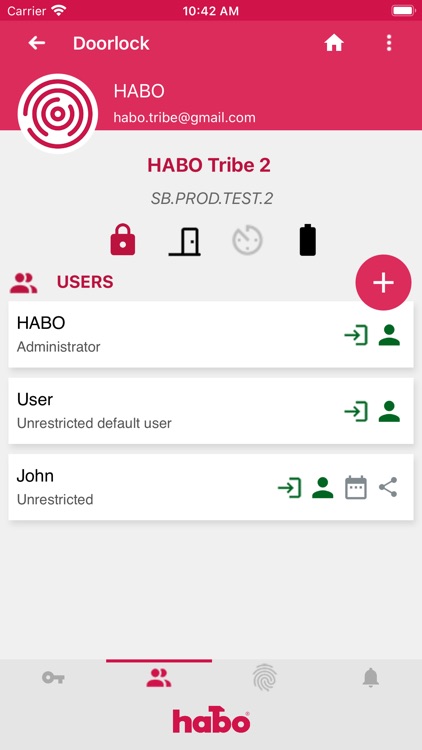 HABO Tribe2 Smart Lock screenshot-4
