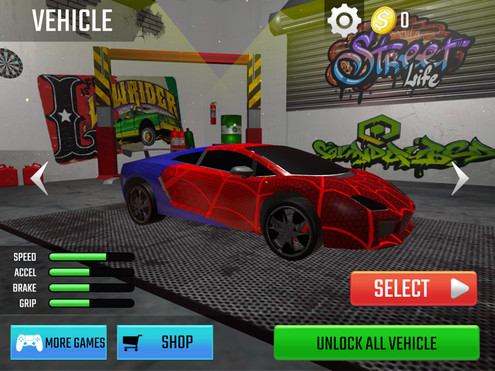 SuperHero Ramp Car Stunt 3D