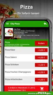 How to cancel & delete city pizza renningen 3