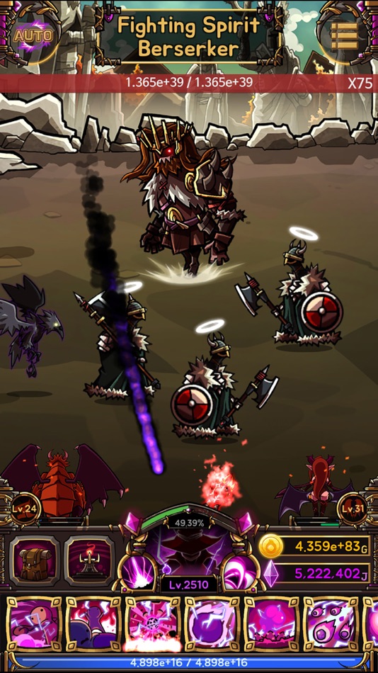 #6. FireWizardRPG (iOS) Podle: Jisu Im