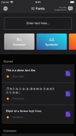 Game screenshot IG Fonts: Fonts for Instagram hack