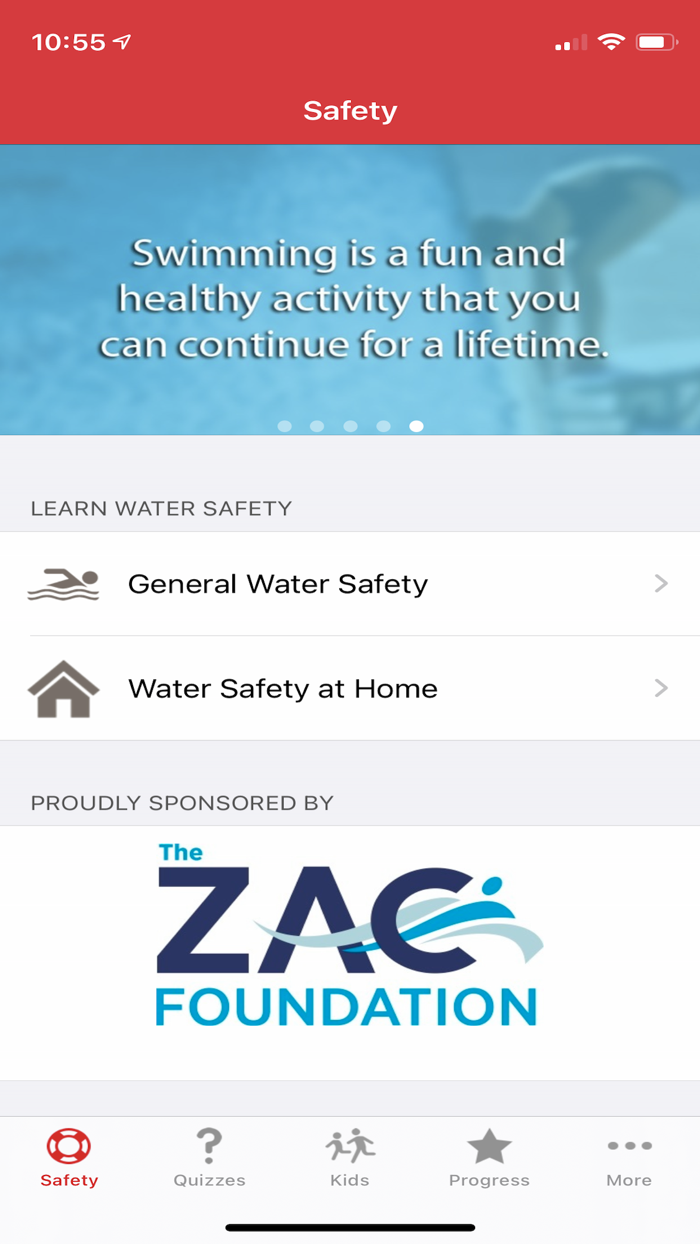 Swim by American Red Cross