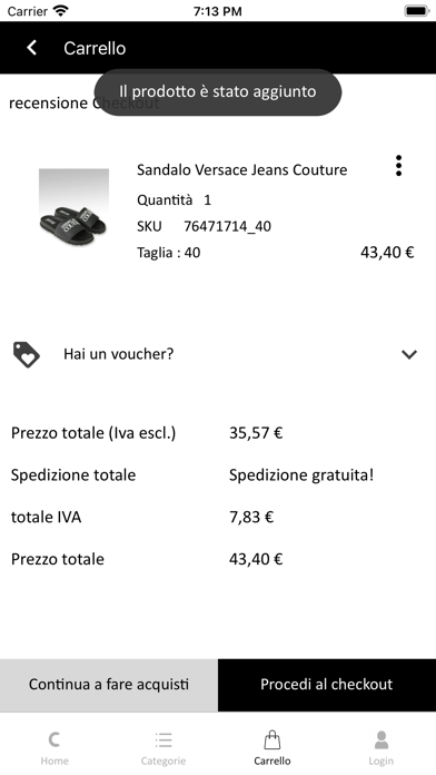 Cupertino Shop Screenshot