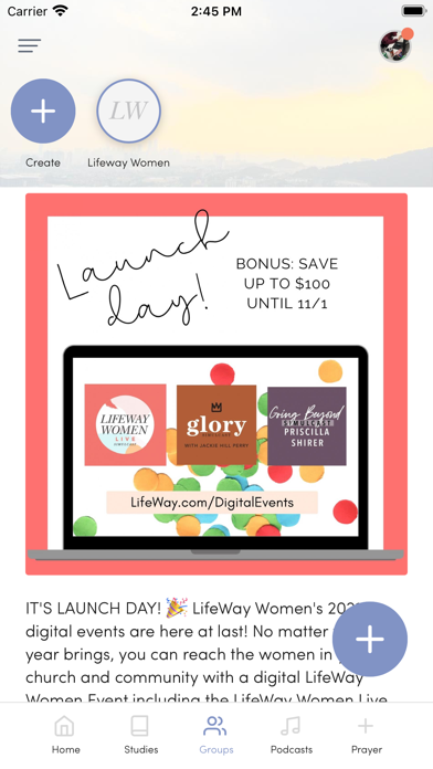 Lifeway Women Screenshot