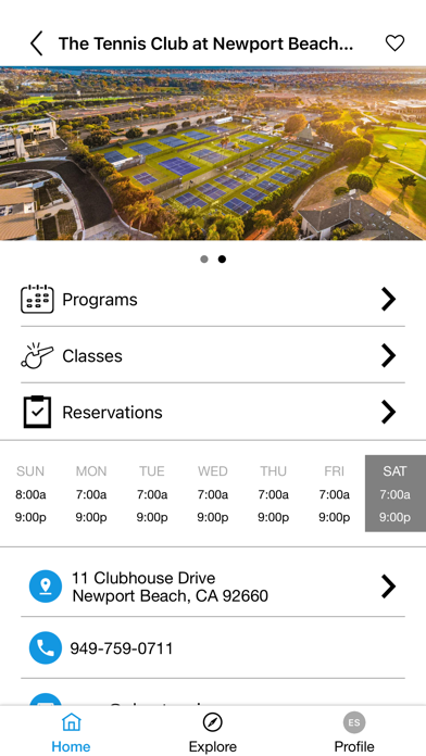 TTC Tennis & Pickleball Club Screenshot