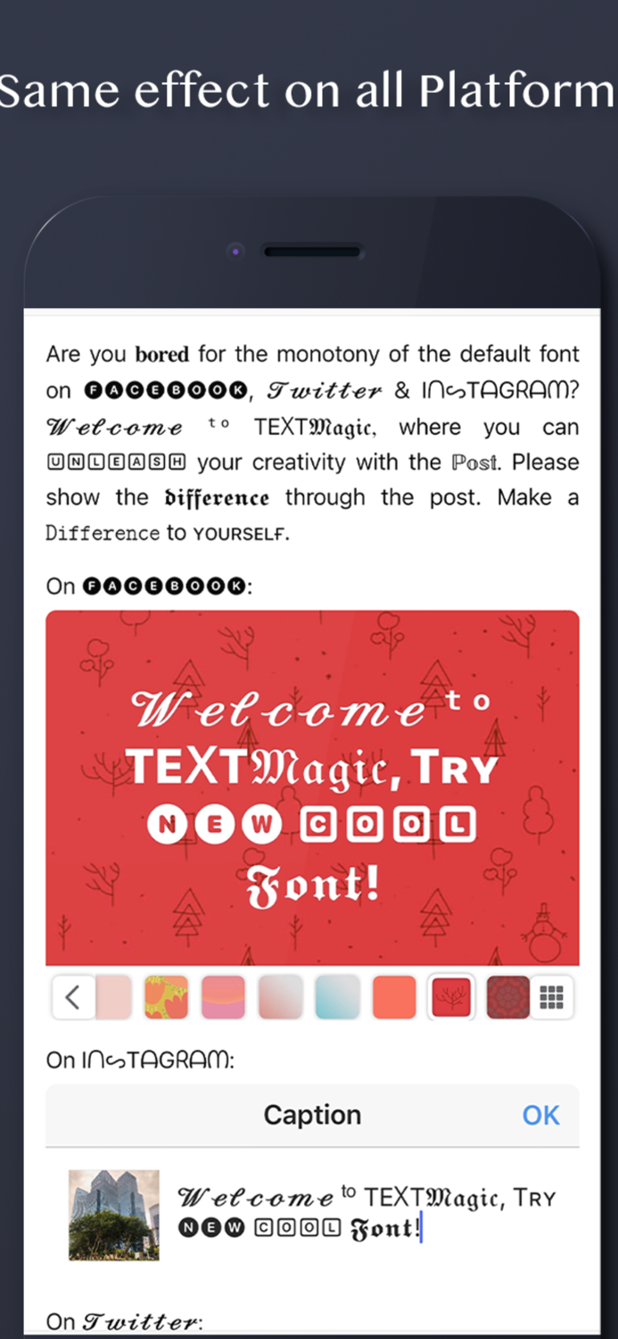 TextMagic Fancy Text Generator